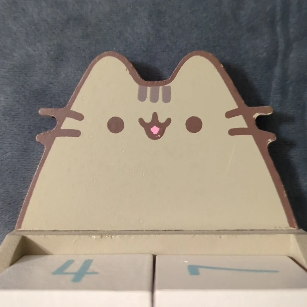 Pusheen themed desk